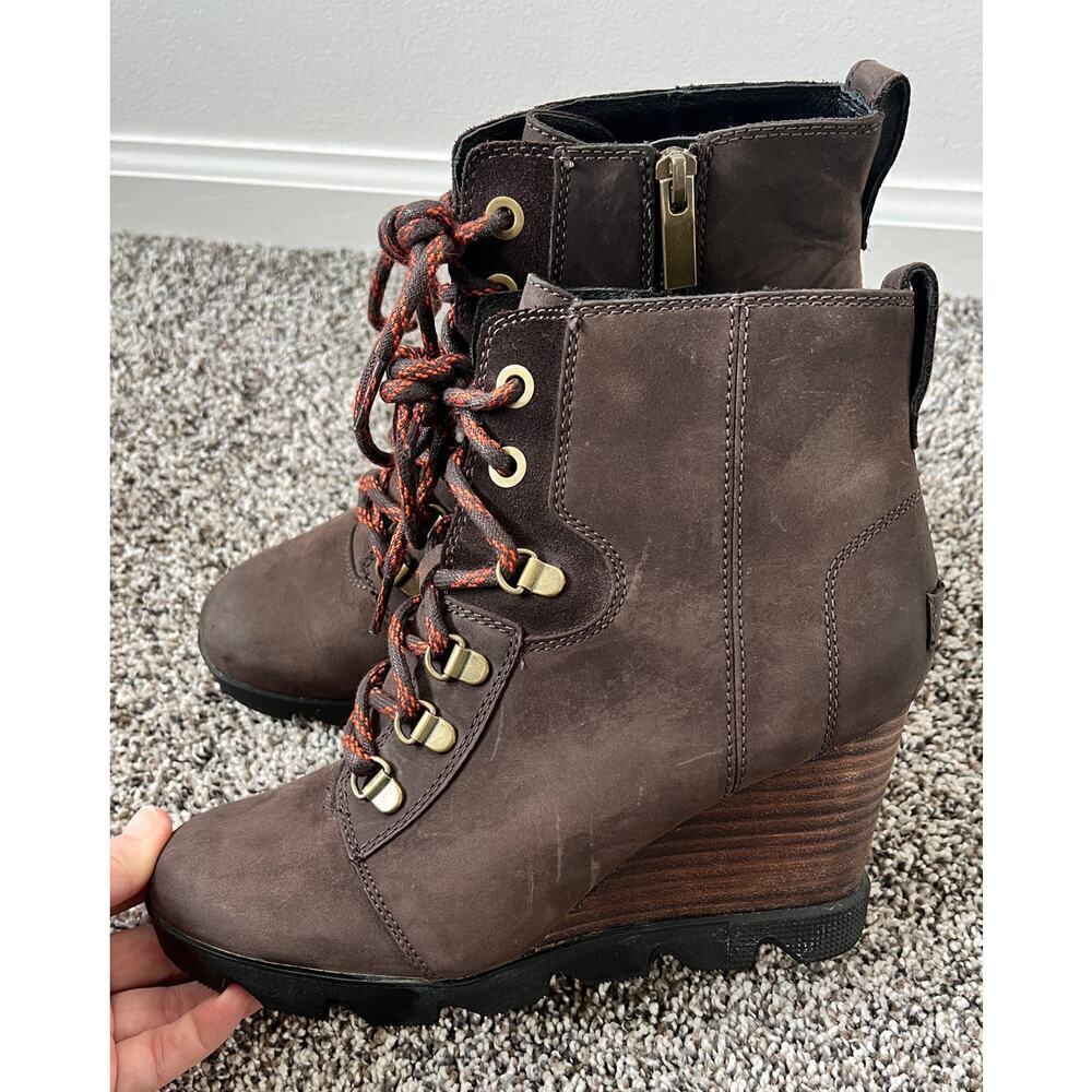 Sorel Joan uptown lace bootie women's size 8 - Picture 1 of 9